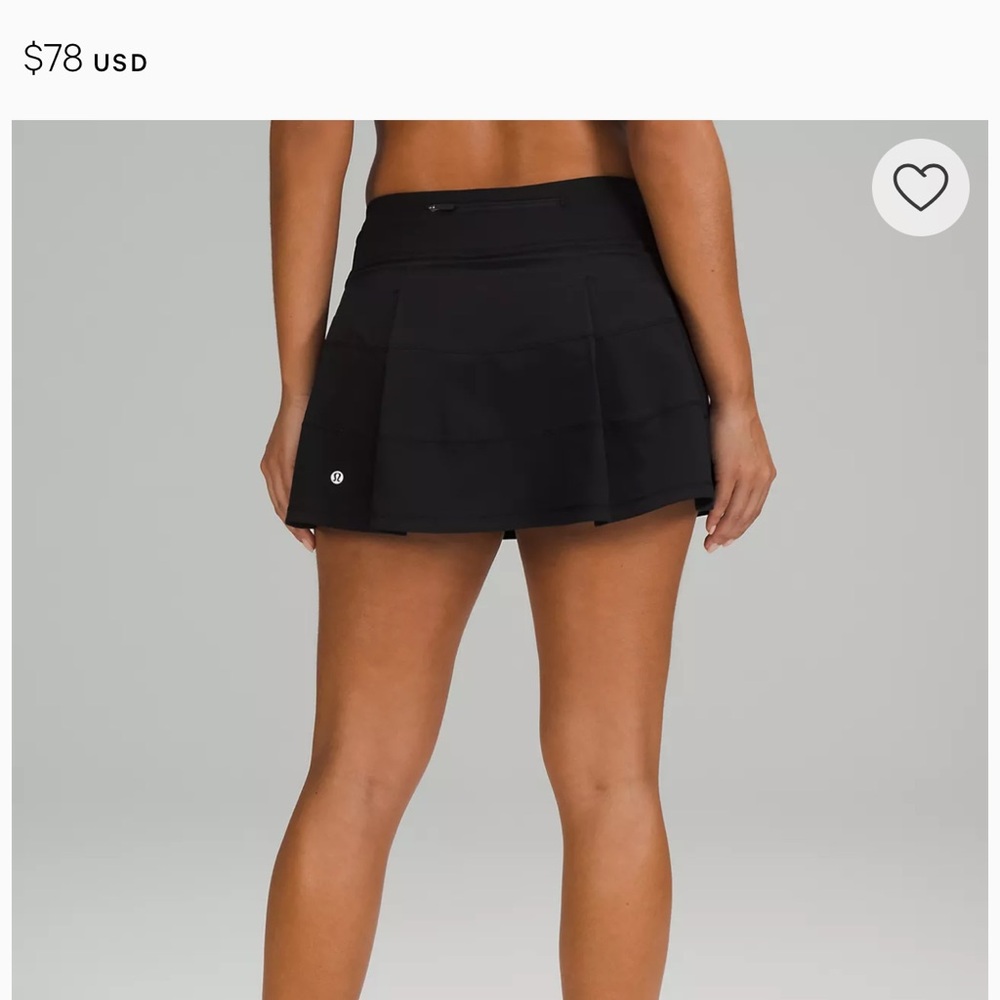 Lululemon tennis skirt